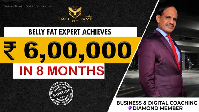 Belly Fat Expert Achieves 6 Lakh in 8 Months